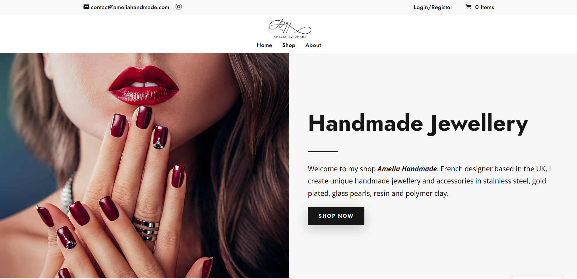 Amelia Handmade - Online shop